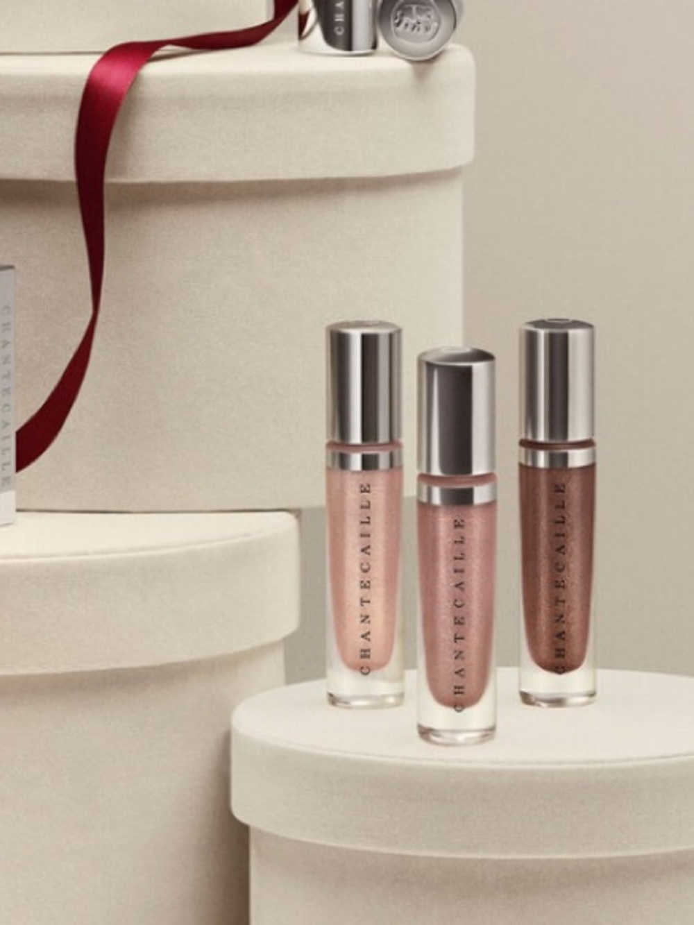 CHANTECAILLE NIB SET OF 3 Eye Lumière Éclat Liquid Eyeshadows Full Size